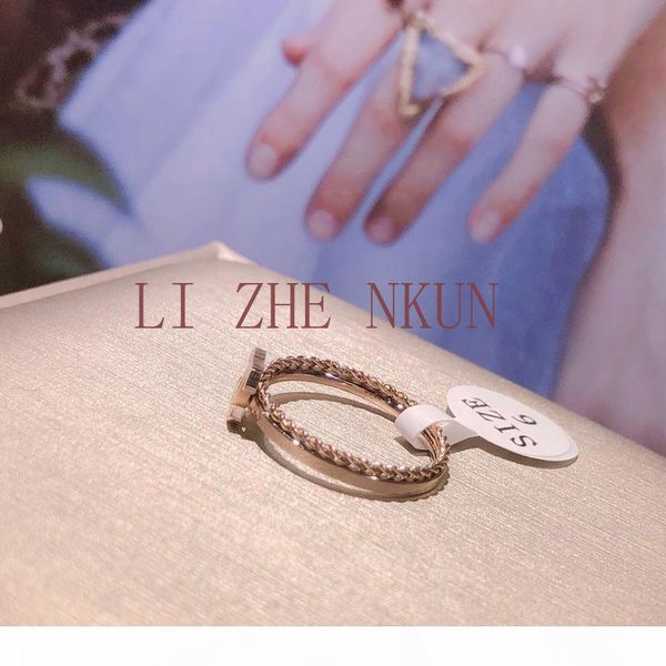 product ring titanium steel rose gold ring for woman ring fashion fashion accessories supply wholesale, Silver
product ring titanium steel rose gold ring for woman ring fashion fashion accessories supply wholesale, Silver