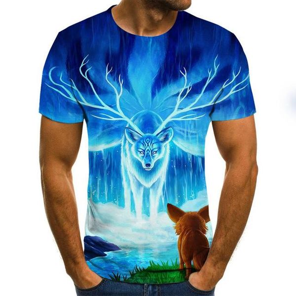 clothing anime pattern large m 3d print shirts anime oversized horror men clothing