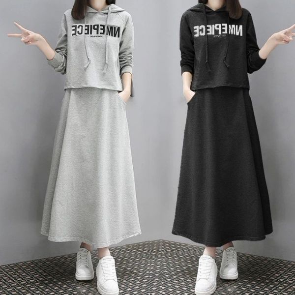 2019 в начале осени новой длинного письмо женской юбка sweatercasual мода свободно двухсекционный костюм 2019 ранней осени нового длинного п, Gray
2019 в начале осени новой длинного письмо женской юбка sweatercasual мода свободно двухсекционный костюм 2019 ранней осени нового длинного п, Gray