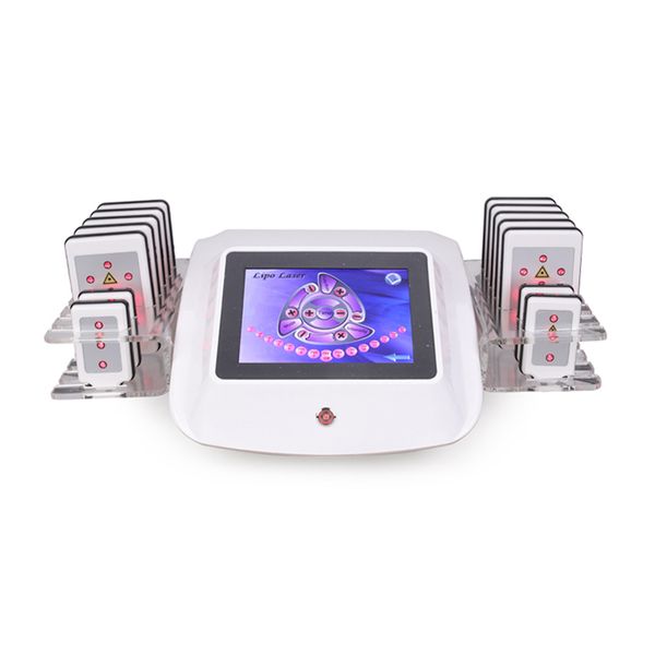 portable lipo laser pain relief therapy slimming machine with 14 pads for fat burning body shaping ups hipping, Black
portable lipo laser pain relief therapy slimming machine with 14 pads for fat burning body shaping ups hipping, Black