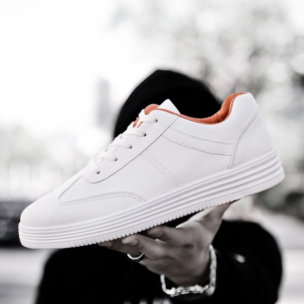 2019 autumn new casual shoes mens leather flats oxfords lace-up shoes fashion pu leather breathable comfortable sneakers t05, Black
2019 autumn new casual shoes mens leather flats oxfords lace-up shoes fashion pu leather breathable comfortable sneakers t05, Black
