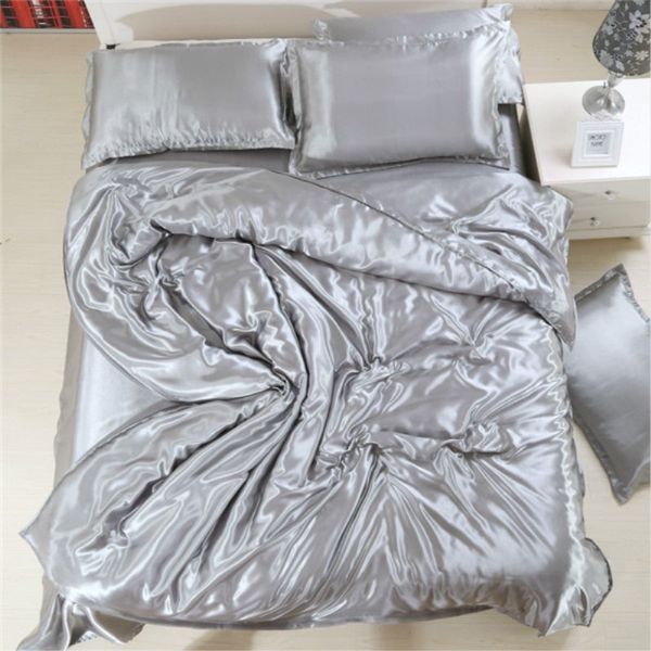 luxury pure satin silk bedding set single king size bed set duvet cover & flat sheet & pillowcases comforter home textile
luxury pure satin silk bedding set single king size bed set duvet cover & flat sheet & pillowcases comforter home textile