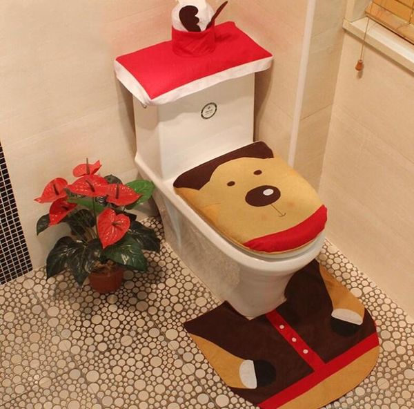 xmas toilet covers santa printed toilet covers carpet tank cover 3 sets fashion christmas toliet decorations party gift wholesale dhb1451
xmas toilet covers santa printed toilet covers carpet tank cover 3 sets fashion christmas toliet decorations party gift wholesale dhb1451