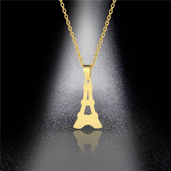 hip-hop jewelry female style fashion tower pendant hollow three-dimensional eiffel tower necklace romantic gift, Silver
hip-hop jewelry female style fashion tower pendant hollow three-dimensional eiffel tower necklace romantic gift, Silver