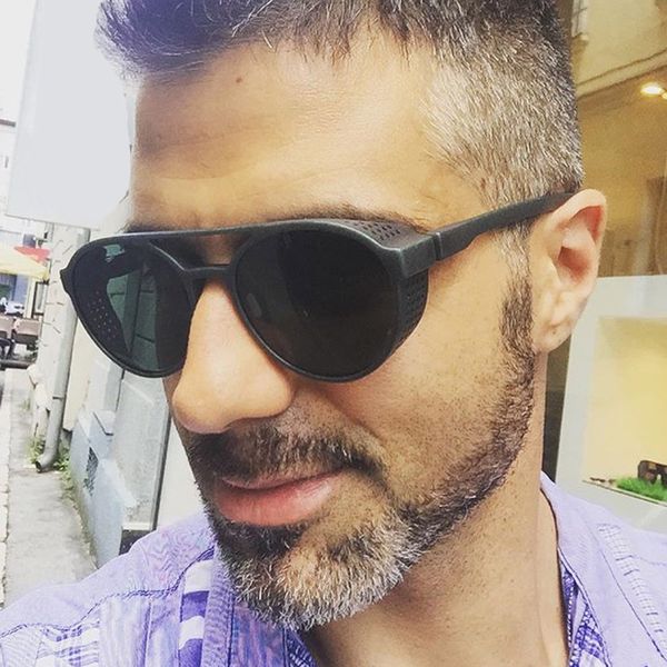 sunglasses 2021 steampunk men fashion round sun glasses brand design vintage mirror goggles eyewear male shades, White;black
sunglasses 2021 steampunk men fashion round sun glasses brand design vintage mirror goggles eyewear male shades, White;black