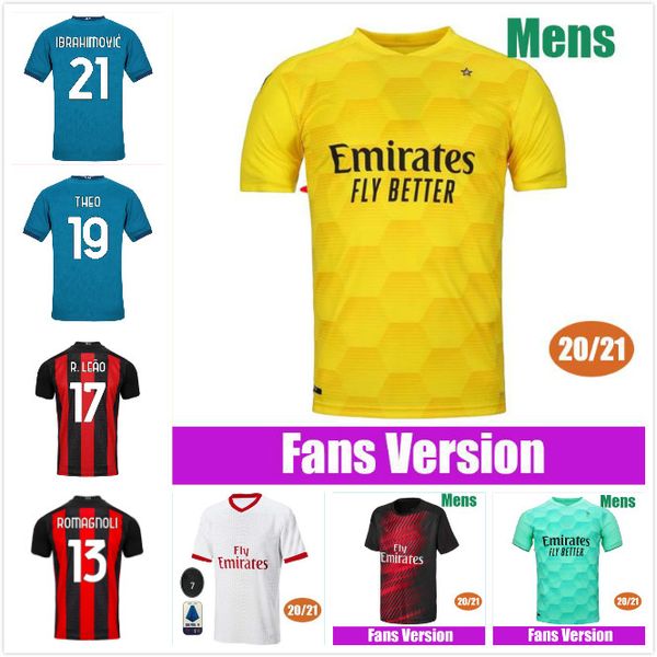20 21 ac milan soccer jersey 2020 2021 ac football shirt 120th anniversary paqueta bennacer rebic romagnoli ibrahimovic men kids kit uniform, Black;yellow
20 21 ac milan soccer jersey 2020 2021 ac football shirt 120th anniversary paqueta bennacer rebic romagnoli ibrahimovic men kids kit uniform, Black;yellow