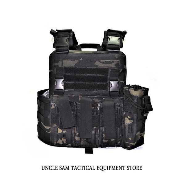 hunting jackets tactical body armor vest nylon molle plate carrier outdoor army vests equipment, Camo;black
hunting jackets tactical body armor vest nylon molle plate carrier outdoor army vests equipment, Camo;black