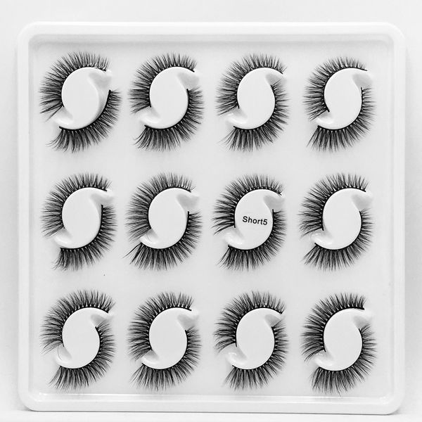 false eyelashes 12 pairs handmade 3d mink lashes short cross messy dense stage makeup
false eyelashes 12 pairs handmade 3d mink lashes short cross messy dense stage makeup
