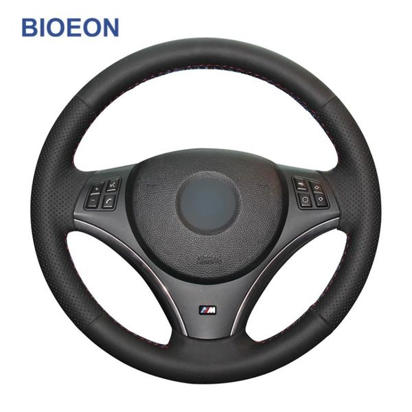hand sewing black pu artificial leather wrap car steering wheel covers for e90 e91 e92 e93 x1 e84 e87 e81 e82 e88
hand sewing black pu artificial leather wrap car steering wheel covers for e90 e91 e92 e93 x1 e84 e87 e81 e82 e88
