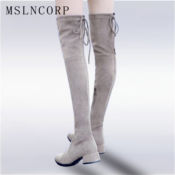plus size 34-43 over the knee boots round toe women boots lady stretch fabric fashion low heel genuine leather shoes, Black
plus size 34-43 over the knee boots round toe women boots lady stretch fabric fashion low heel genuine leather shoes, Black