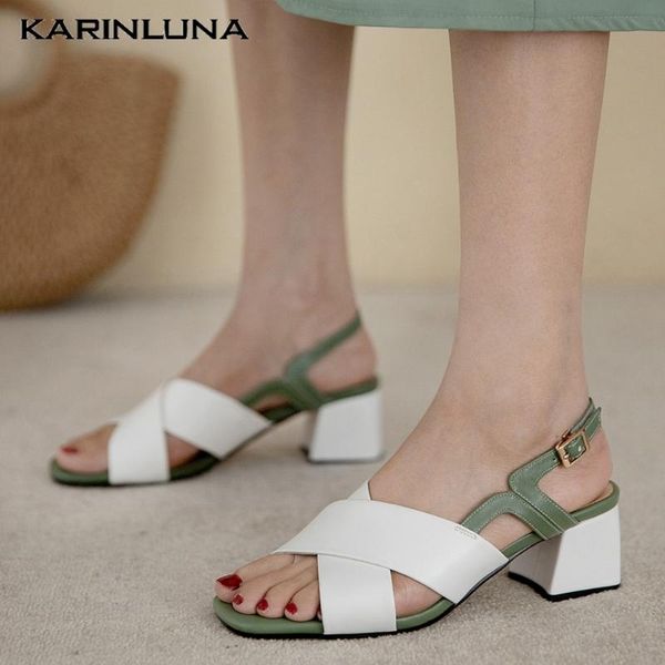 karni 2020 new fashion large size 43 elegant women sandals hoof heel peep toe mixed colors summer casual woman shoes, Black
karni 2020 new fashion large size 43 elegant women sandals hoof heel peep toe mixed colors summer casual woman shoes, Black