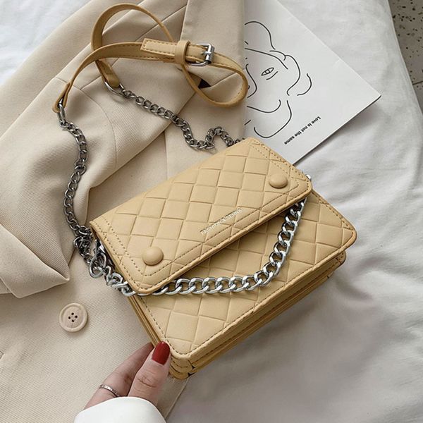 female lattice pu leather crossbody bags for women 2020 chain shoulder messenger bag ladies hand sling luxury handbags designer 
female lattice pu leather crossbody bags for women 2020 chain shoulder messenger bag ladies hand sling luxury handbags designer