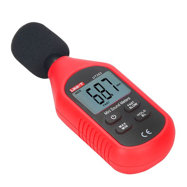 noise measuring instrument db meter 30~130db decibel monitoring indicator testers uni-t ut353 mini audio sound level meter decibel monitor
noise measuring instrument db meter 30~130db decibel monitoring indicator testers uni-t ut353 mini audio sound level meter decibel monitor