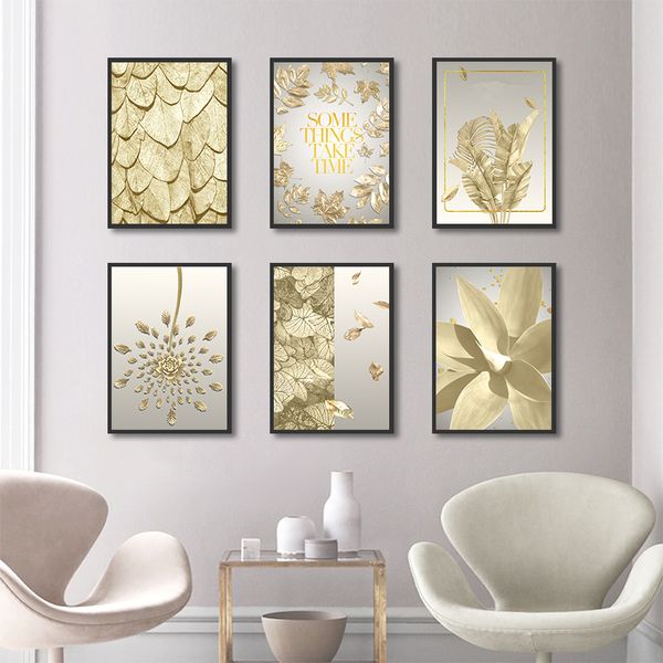 golden luxury plant picture home decor nordic canvas painting wall art modern gold leaf decor posters and prints for living room
golden luxury plant picture home decor nordic canvas painting wall art modern gold leaf decor posters and prints for living room