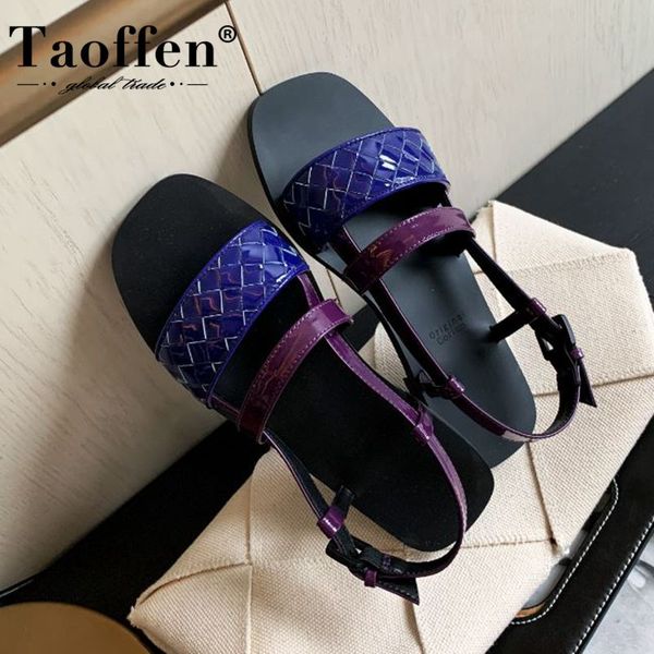 taoffen лето новая мода обувь сандалии open toe пряжка ремень плоский каблук повседневная обувь new style обувь женская размер 34-39, Black
taoffen лето новая мода обувь сандалии open toe пряжка ремень плоский каблук повседневная обувь new style обувь женская размер 34-39, Black