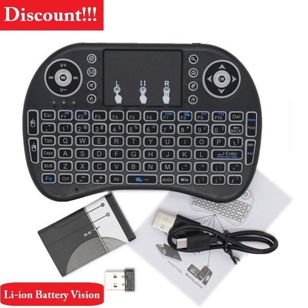 russian english keyboard wireless mini i8 keyboard with 7 backlit and rechargeable lithium battery for tv notebook computer
russian english keyboard wireless mini i8 keyboard with 7 backlit and rechargeable lithium battery for tv notebook computer