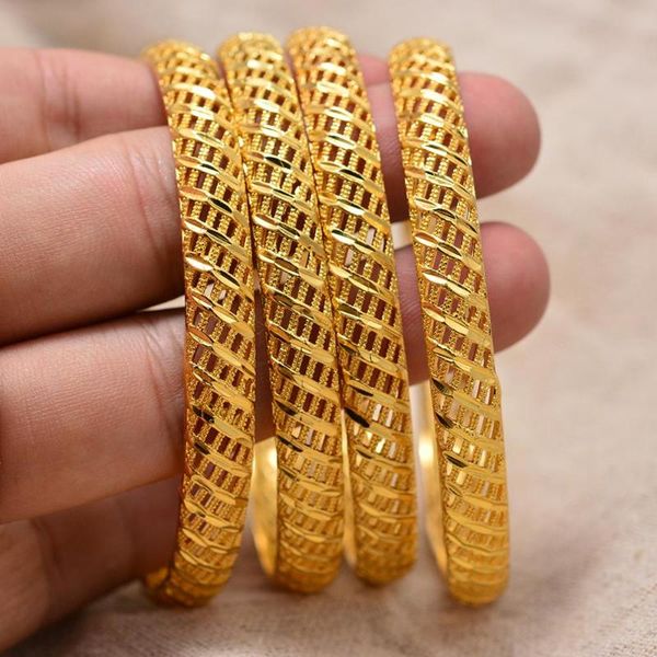 4pcs 24k dubai gold bangles for women girl baby middle east gold bangles ethiopian mesh bracelets wedding jewelry african gifts, Black
4pcs 24k dubai gold bangles for women girl baby middle east gold bangles ethiopian mesh bracelets wedding jewelry african gifts, Black