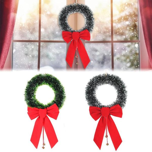 30cm christmas wreath new bow bells wreath window christmas door decoration new year autumn ghirlanda natale
30cm christmas wreath new bow bells wreath window christmas door decoration new year autumn ghirlanda natale