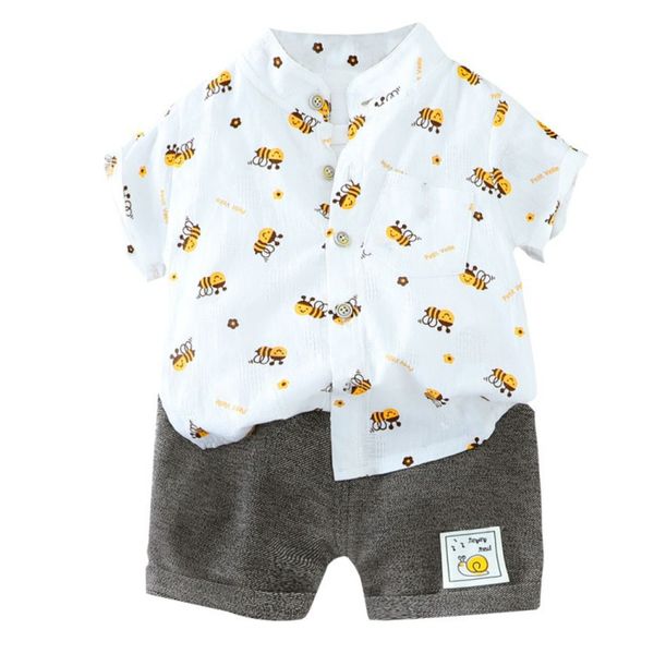 kids fashion clothes suit summer children boys girls print shirt shorts 2pcs/sets baby toddler clothing infant casual sportswear, White
kids fashion clothes suit summer children boys girls print shirt shorts 2pcs/sets baby toddler clothing infant casual sportswear, White