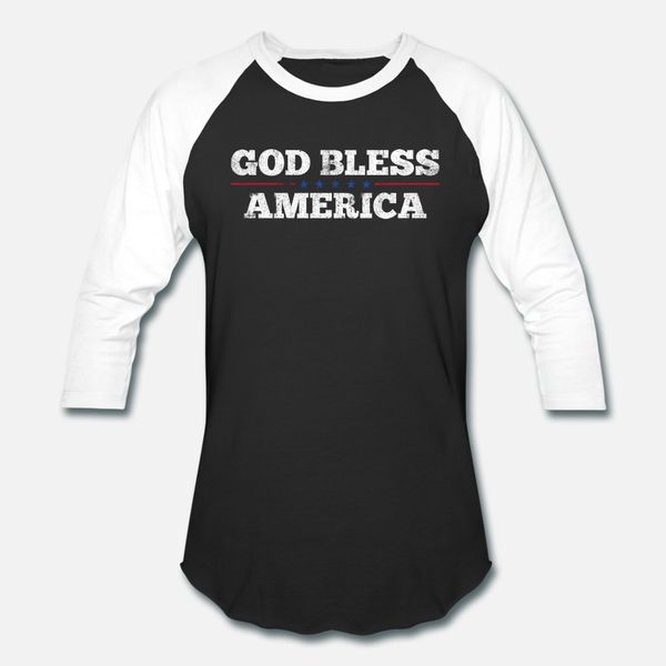 god bless сша тенниски мужчин customize 100% хлопок crew neck костюм фитнес повседневной весна осень урожай рубашка, White;black
god bless сша тенниски мужчин customize 100% хлопок crew neck костюм фитнес повседневной весна осень урожай рубашка, White;black