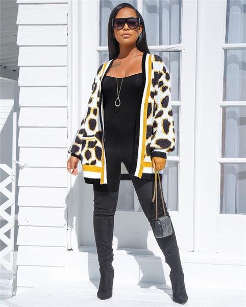 loose knitted cardigan long sleeve sweaters spring casual women clothes lepard printed women designer sweaters fashionable, White;black
loose knitted cardigan long sleeve sweaters spring casual women clothes lepard printed women designer sweaters fashionable, White;black