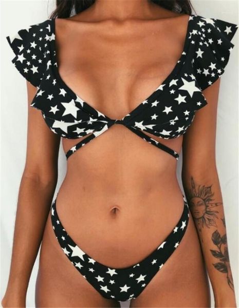 flounce flower bikini sets summer bras 2pcs bikinis briefs womens summer beachwear women designer swimsuist, White;black
flounce flower bikini sets summer bras 2pcs bikinis briefs womens summer beachwear women designer swimsuist, White;black