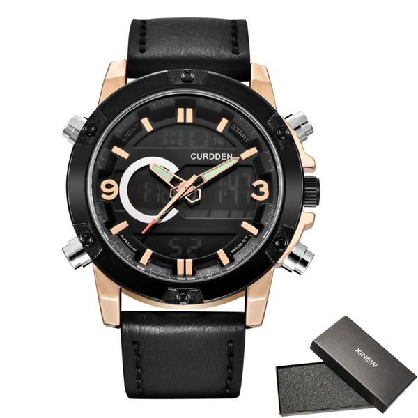 wholesale latest watches mens leather band dual time digital watch male chronograph watch relogios masculinos 2020, Slivery;brown
wholesale latest watches mens leather band dual time digital watch male chronograph watch relogios masculinos 2020, Slivery;brown