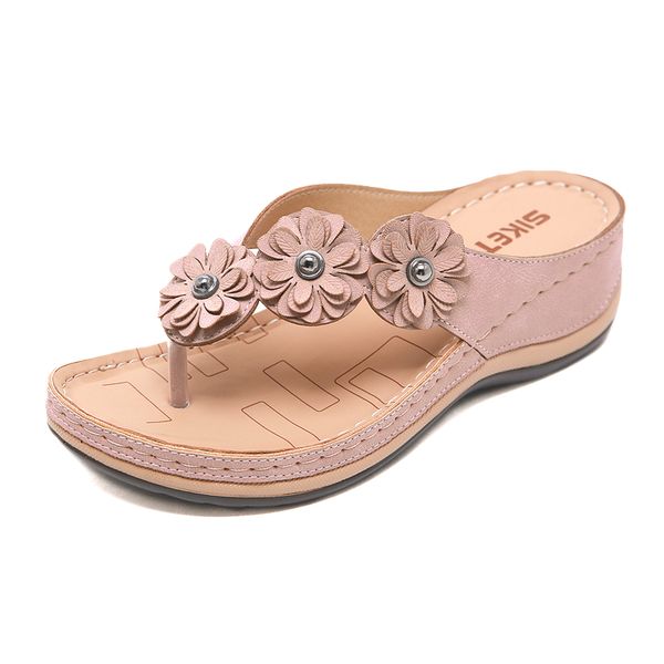 2020 summer flat sandal for women 5 colors sandales multicolor handmade retro flowers flip-flops women slippers, Black
2020 summer flat sandal for women 5 colors sandales multicolor handmade retro flowers flip-flops women slippers, Black