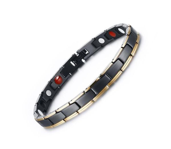 stainless steel titanium material wristband health care magnet ladies bracelet mafinish simplicity black bracelet ale
stainless steel titanium material wristband health care magnet ladies bracelet mafinish simplicity black bracelet ale