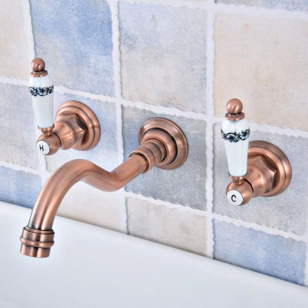 wall mount 3-hole bathroom faucet antique red copper basin sink mixer tap widespread dual handles tub sink faucet wsf524
wall mount 3-hole bathroom faucet antique red copper basin sink mixer tap widespread dual handles tub sink faucet wsf524