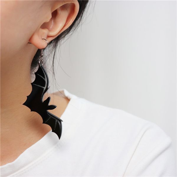 sept. halloween dark jewellry drop earrings for women black bats dangle earring girls trendy jewellry, Silver
sept. halloween dark jewellry drop earrings for women black bats dangle earring girls trendy jewellry, Silver
