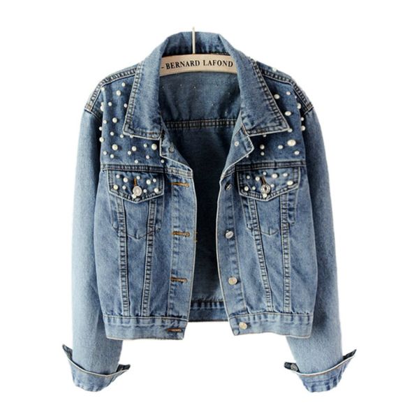 women's short denim jacket 5xl oversized jean jacket pearl beading pocket outerwear ladies streetwear coats female denim jackets, Black;brown
women's short denim jacket 5xl oversized jean jacket pearl beading pocket outerwear ladies streetwear coats female denim jackets, Black;brown
