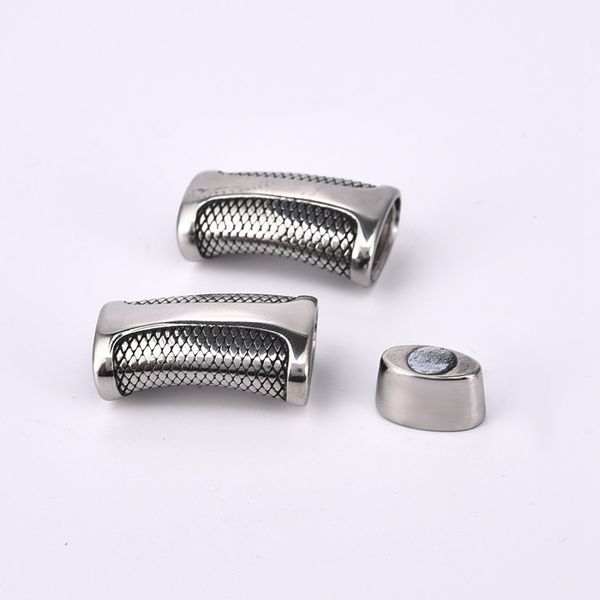 2 sets/lot stainless steel magnetic clasps blacken magnet buckle connector for leather cord bracelet diy jewelry making findings
2 sets/lot stainless steel magnetic clasps blacken magnet buckle connector for leather cord bracelet diy jewelry making findings