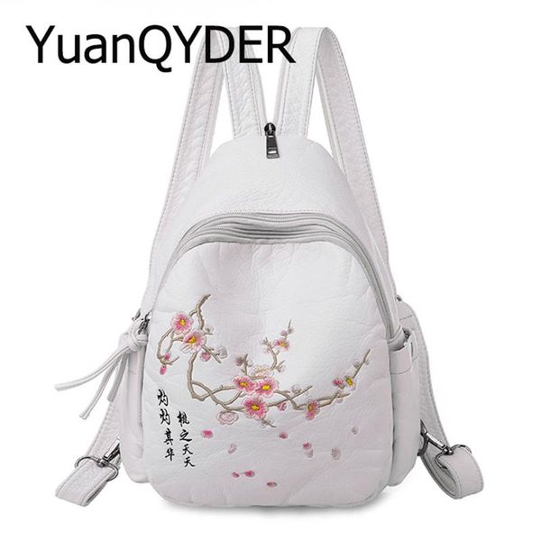 embroidery flowers small backpacks for women 2020 new soft washed leather shoulder travel backpack for girls travel chest bag
embroidery flowers small backpacks for women 2020 new soft washed leather shoulder travel backpack for girls travel chest bag