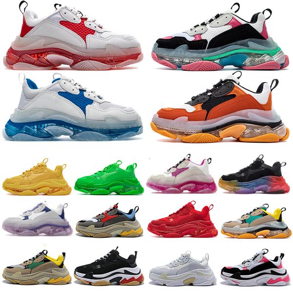 fashion crystal bottom paris 17fw triple s vintage dad chaussures men women platform casual shoes sports mens trainers zapatos sneakers, Black
fashion crystal bottom paris 17fw triple s vintage dad chaussures men women platform casual shoes sports mens trainers zapatos sneakers, Black