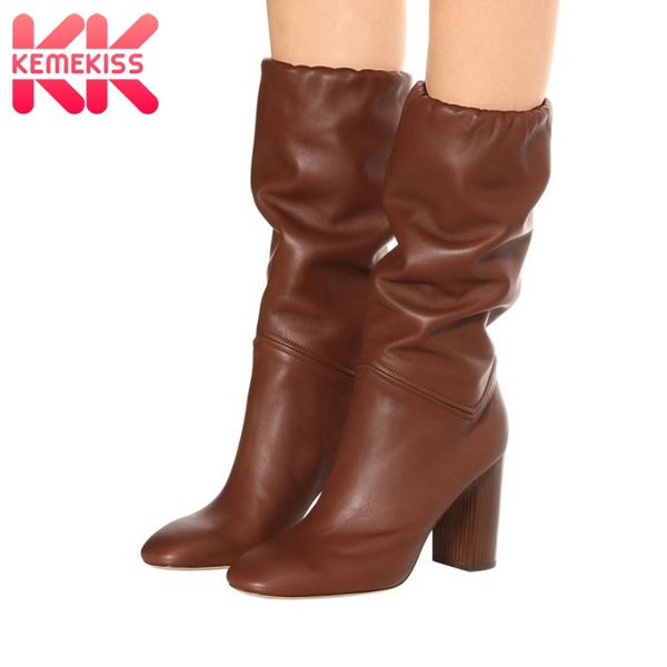 boots kemekiss women high heel square toe winter knee fashion cool party shoes woman size 35-44, Black
boots kemekiss women high heel square toe winter knee fashion cool party shoes woman size 35-44, Black