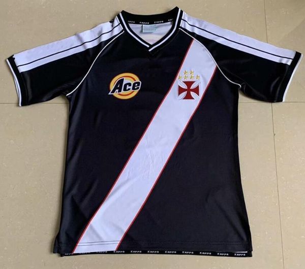 дагама donizete # 7 vasco match worn retro soccer jersey 2000 классическая футбольная футболка урожай camisa de futebol romário home, Black;yellow
дагама donizete # 7 vasco match worn retro soccer jersey 2000 классическая футбольная футболка урожай camisa de futebol romário home, Black;yellow