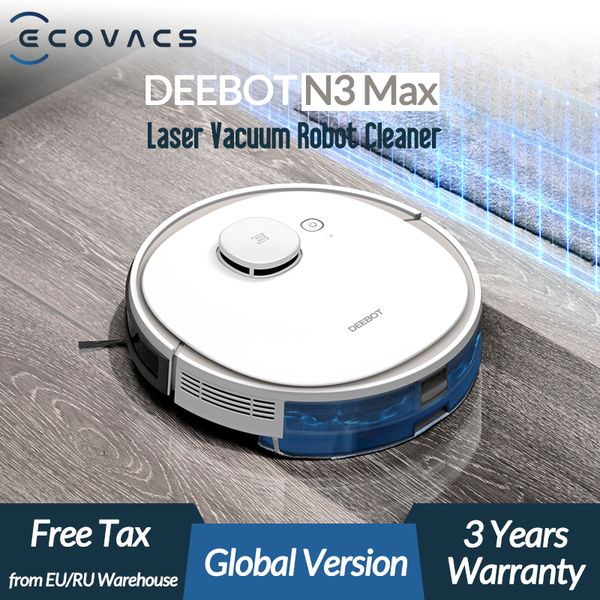 ecovacs deebot n3 max laser robot vacuum cleaner with mop home cleaning sweeping machine support alexa google app voice control
ecovacs deebot n3 max laser robot vacuum cleaner with mop home cleaning sweeping machine support alexa google app voice control