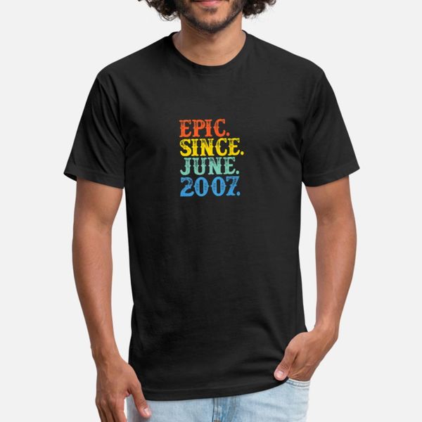 grunge epic since june 2007 birth year born t shirt men designs cotton o neck original sunlight comical summer slim shirt
grunge epic since june 2007 birth year born t shirt men designs cotton o neck original sunlight comical summer slim shirt
