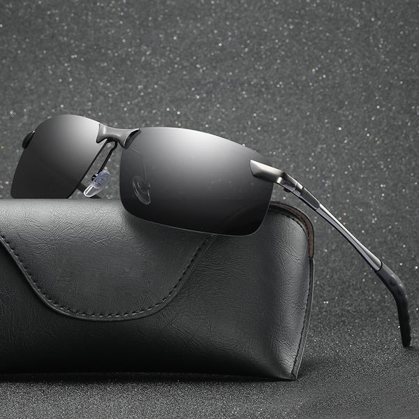 sunglasses men's polarized sunglasses retro driving glasses male rectangular sun glasses classic half frame man cool accessories, White;black
sunglasses men's polarized sunglasses retro driving glasses male rectangular sun glasses classic half frame man cool accessories, White;black