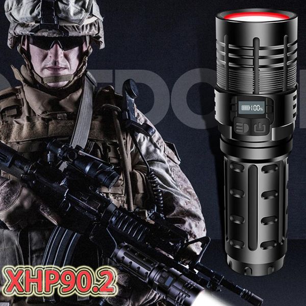 most powerful xhp90.2 led torch xhp90 tactical mini usb 18650 rechargeable hand lamp led lanterna
most powerful xhp90.2 led torch xhp90 tactical mini usb 18650 rechargeable hand lamp led lanterna