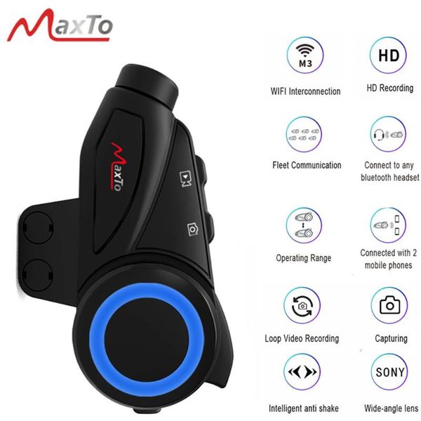 maxto m3 waterproof 6 riders motorcycle bluetooth wifi sony 1080p lens video recorder universal pairing helmet intercom headset
maxto m3 waterproof 6 riders motorcycle bluetooth wifi sony 1080p lens video recorder universal pairing helmet intercom headset