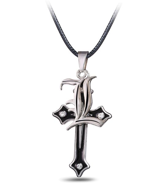 mj jewelry anime death note cross logo double pendant necklace cosplay jewelry accessories gifts, Silver
mj jewelry anime death note cross logo double pendant necklace cosplay jewelry accessories gifts, Silver
