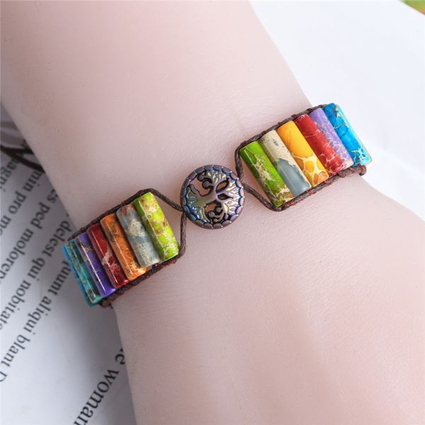 tree of life boho natural stone wrap chakra dropshipping single fashion jewelry power bracelet y200730, Black
tree of life boho natural stone wrap chakra dropshipping single fashion jewelry power bracelet y200730, Black
