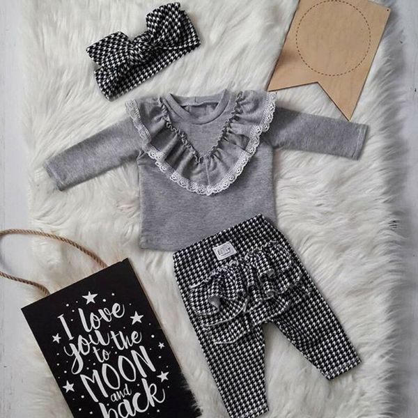imcute 3шт прекрасные малышей одежда для девочек наборы для ruffles футболка пуловер топы + оборками плед штаны + стяжкой нарядах y200803, White
imcute 3шт прекрасные малышей одежда для девочек наборы для ruffles футболка пуловер топы + оборками плед штаны + стяжкой нарядах y200803, White