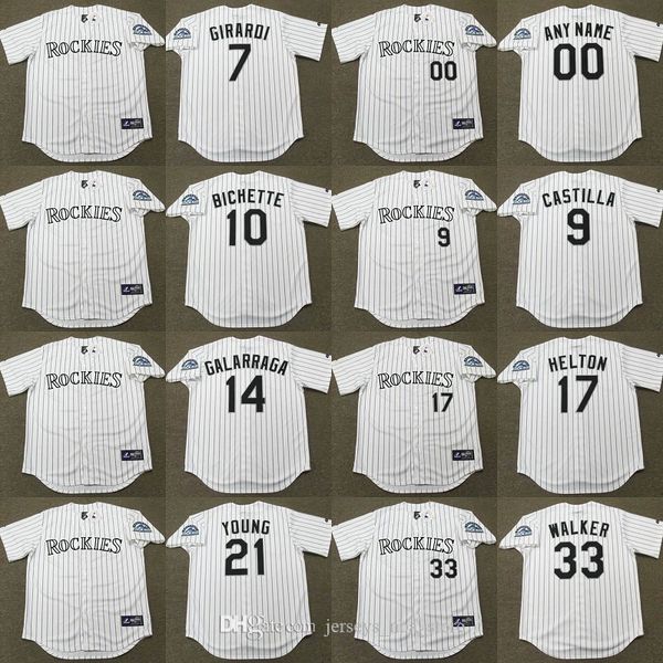 colorado 14 andres galarraga 17 todd helton 9 vinny castilla 33 larry walker 21 eric young 10 dante bichette baseball jersey stitched, Blue;black
colorado 14 andres galarraga 17 todd helton 9 vinny castilla 33 larry walker 21 eric young 10 dante bichette baseball jersey stitched, Blue;black