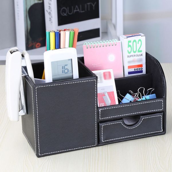 pen container storage case desk organizer compartment large capacity pu leather
pen container storage case desk organizer compartment large capacity pu leather