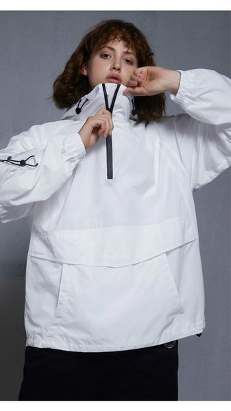 autumn half zipper pullover jacket mens patchwork hooded jackets 2019 male windbreaker streetwear hoody waterproof coat b193na064401, Black;brown
autumn half zipper pullover jacket mens patchwork hooded jackets 2019 male windbreaker streetwear hoody waterproof coat b193na064401, Black;brown