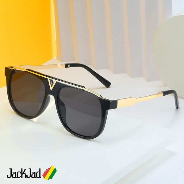 jackjad 2020 fashion vintage classic pilot style v metal sunglasses women men cool brand design sun glasses 2157, White;black
jackjad 2020 fashion vintage classic pilot style v metal sunglasses women men cool brand design sun glasses 2157, White;black