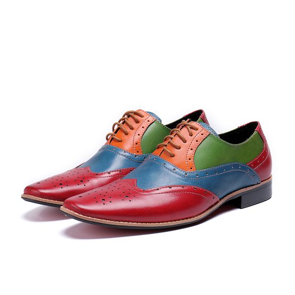 toe multicolor lace-up square brogue carved shoes business wedding patent leather oxford shoes for men dress, Black
toe multicolor lace-up square brogue carved shoes business wedding patent leather oxford shoes for men dress, Black